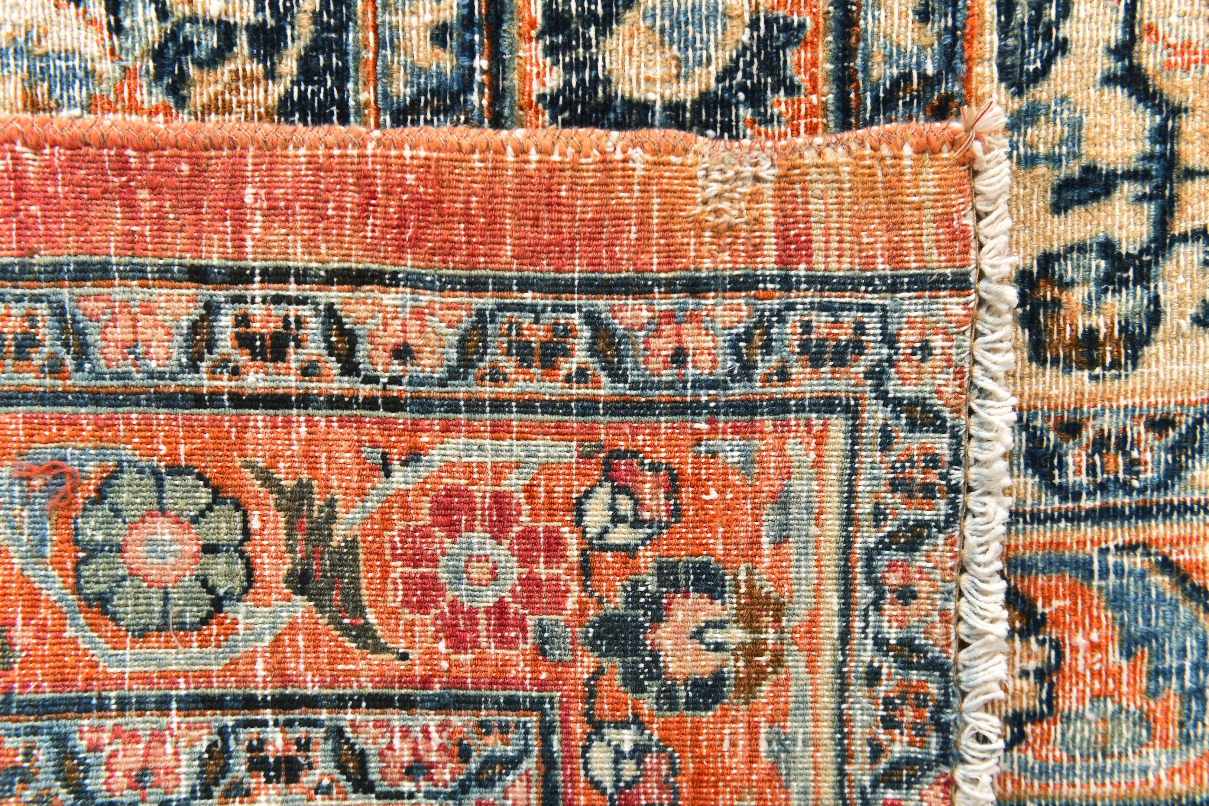 10x13 Red & Blue Oriental Vintage Persian Rug, 315x412Cm