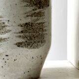 Large enamelled stoneware jug signed Albert Breton, FR Vézelay.