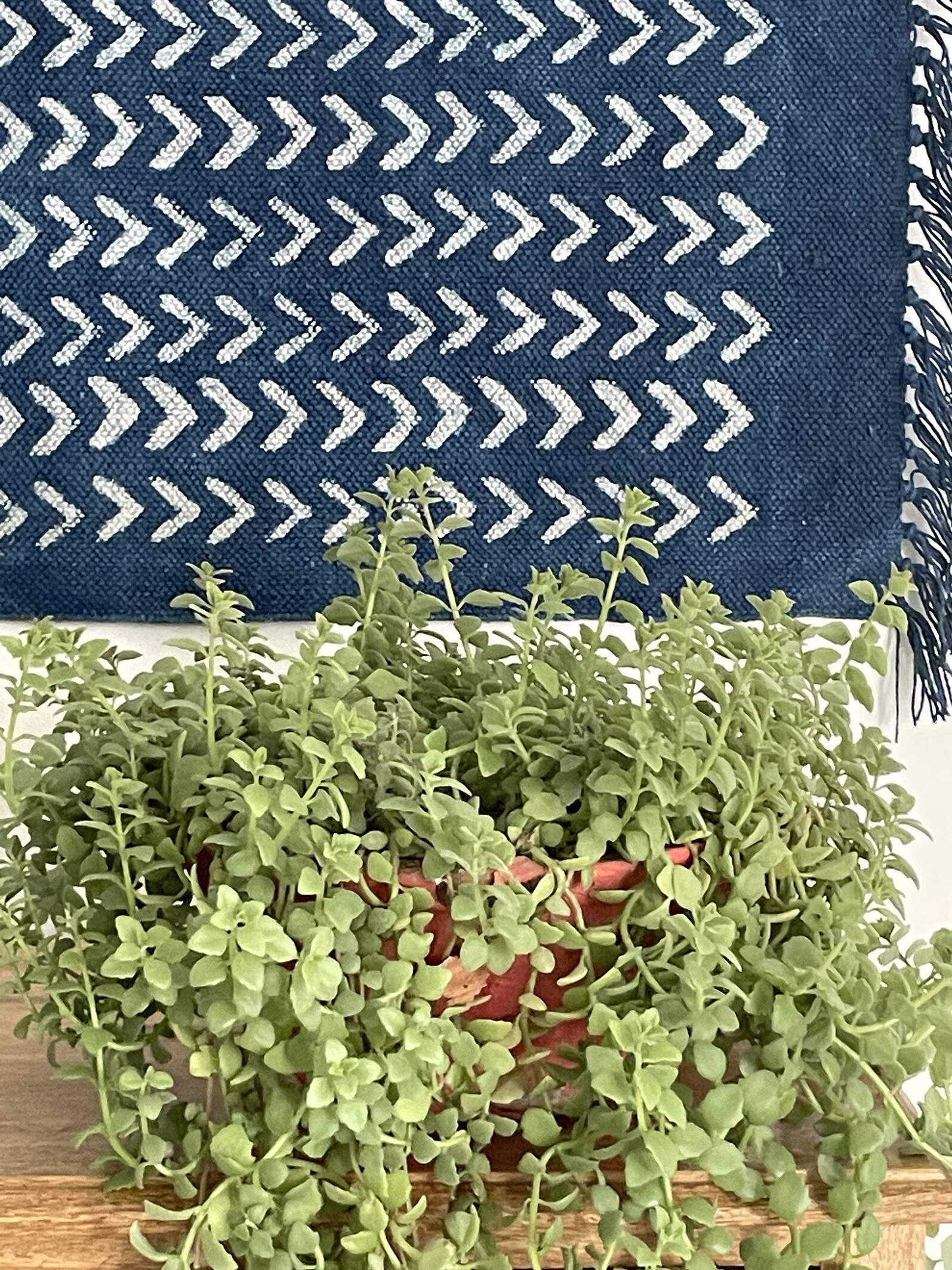 2x3 ft - cotton hand weaved hand block printed indigo tapestry,wall art,traditional wall decor.