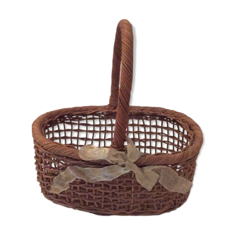 Old wicker basket