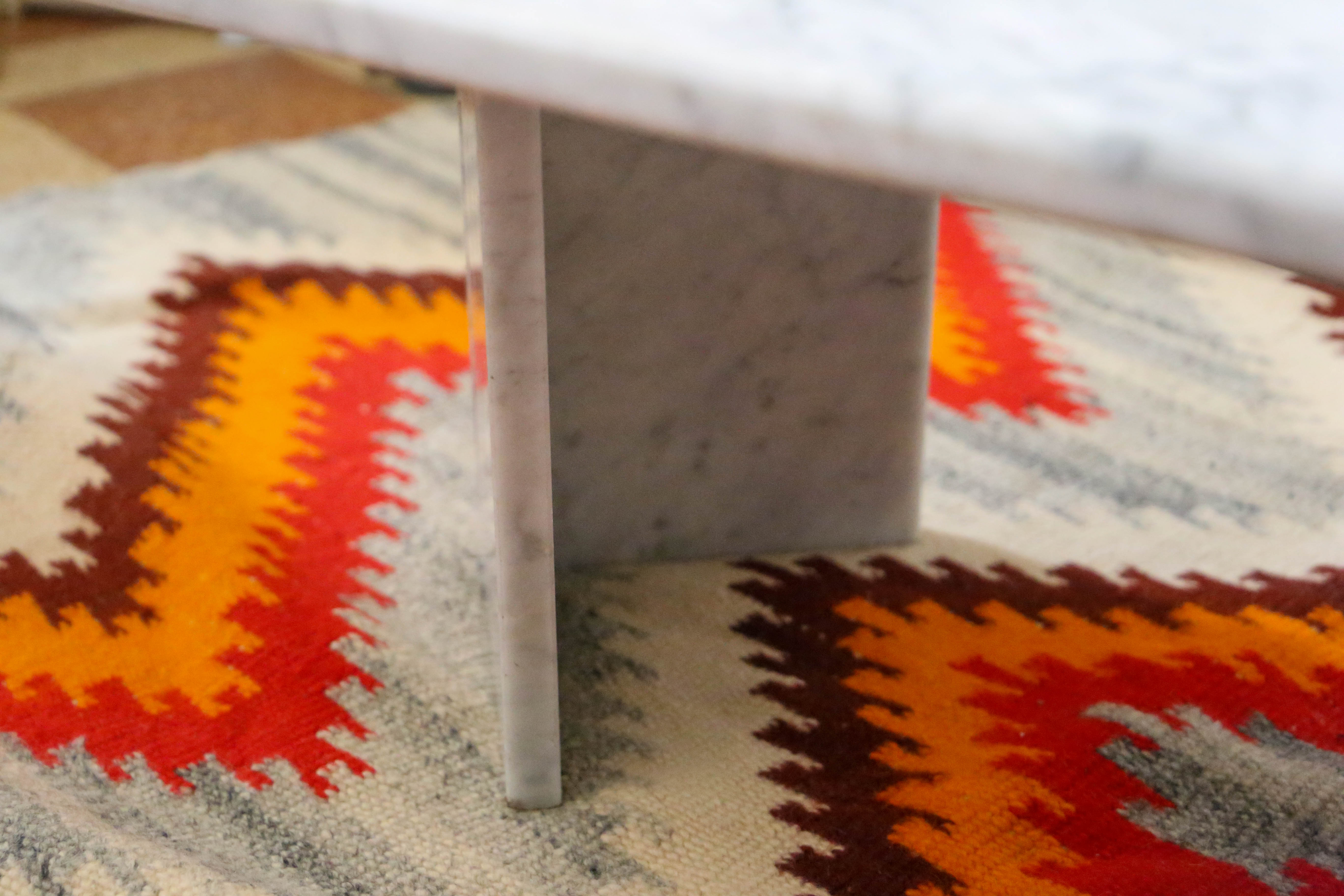 Marble coffee table, vintage