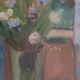 Original Swedish Oil on Panel – “Muted Scene” by Karl Erik Billeström