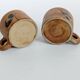 Lot de 4 pièces en céramique par Madeleine Brault, Poterie de la Colombe