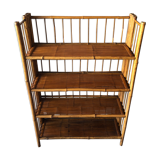 Bamboo folding shelf