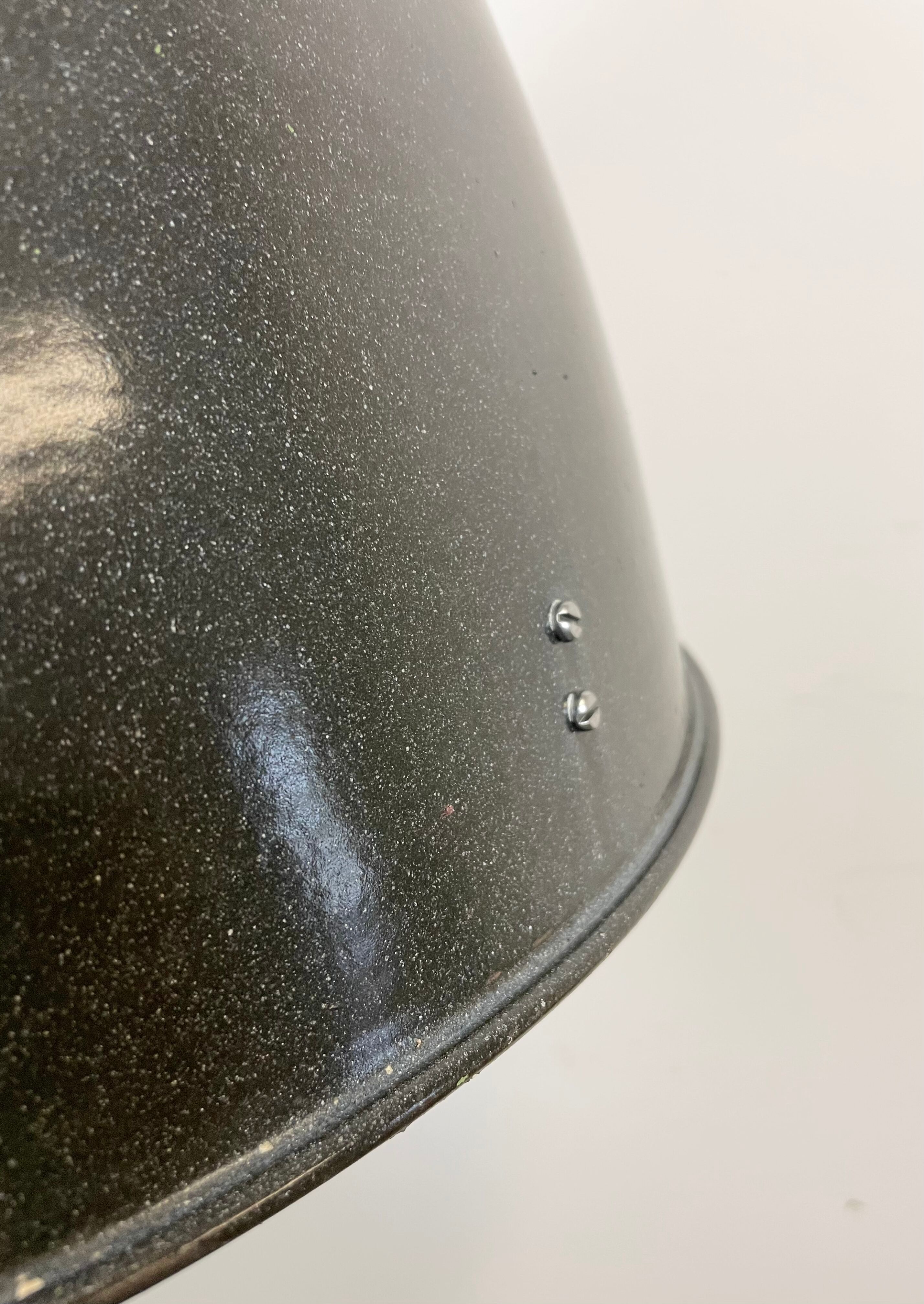 Large Industrial Enamel Factory Pendant Lamp from Elektrosvit, 1960s