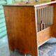 Cage à oiseaux en bois et acier