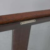 Mahogany counter window late nineteenth century