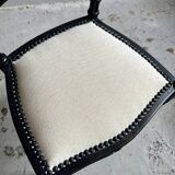 Reupholstered Napoleon III chairs