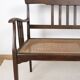 Stella cane bench, stamped
