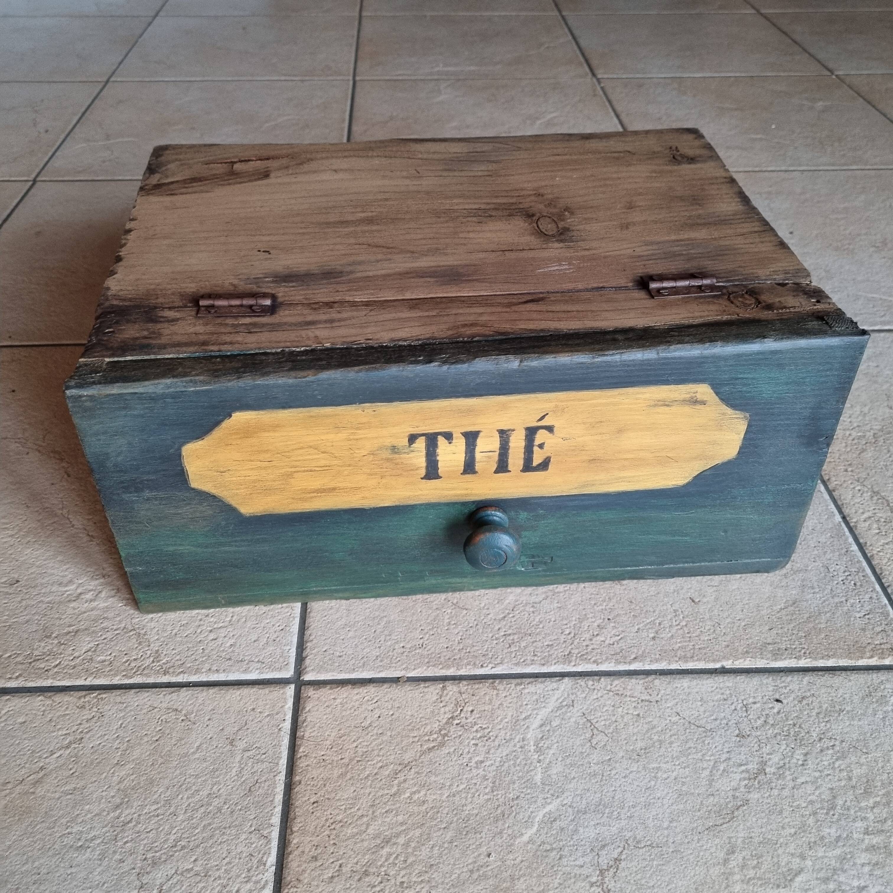 19th century mountain grocery cabinet