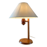 Vintage ikea solid pine lamp