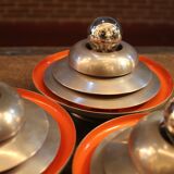 Set of 3 units of Herda wall lamps Active