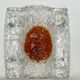 Mazzega, Mid-Century Modern Large Murano glass sconces. Set of two