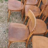 Set of 12 bistro chairs