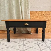 Table basse vintage rénovée