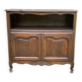 Louis XV buffet in dark oak from the 1930s.