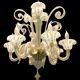 Venetian Murano Art Glass Chandelier from Venini
