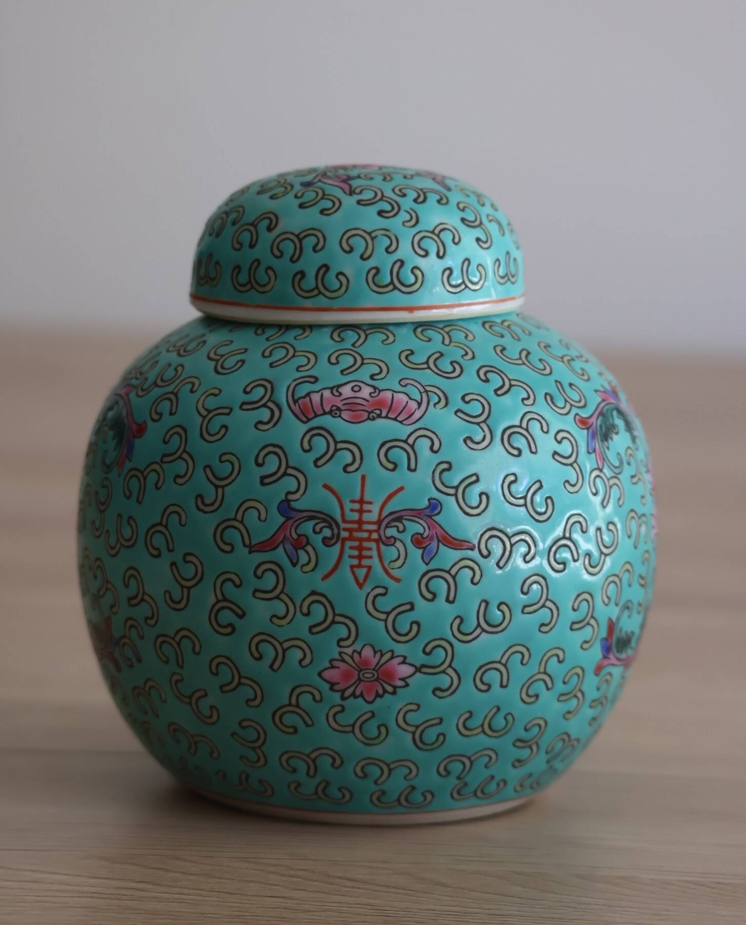 Pot à thé ou à gingembre Jingdezhen chinois