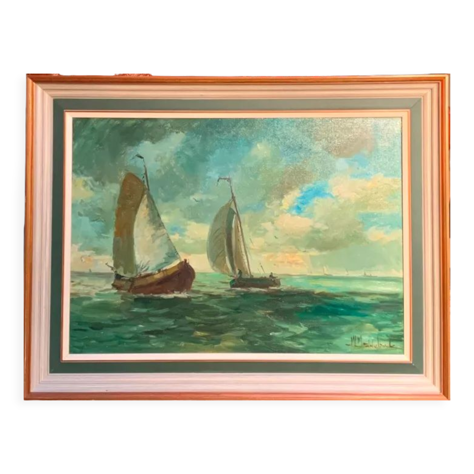 Tableau "Mer du Nord".