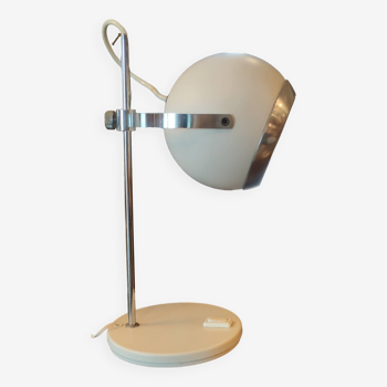 Old articulated and adjustable Aluminor Eye Ball lamp/1960s