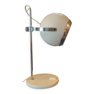 Old articulated and adjustable Aluminor Eye Ball lamp/1960s