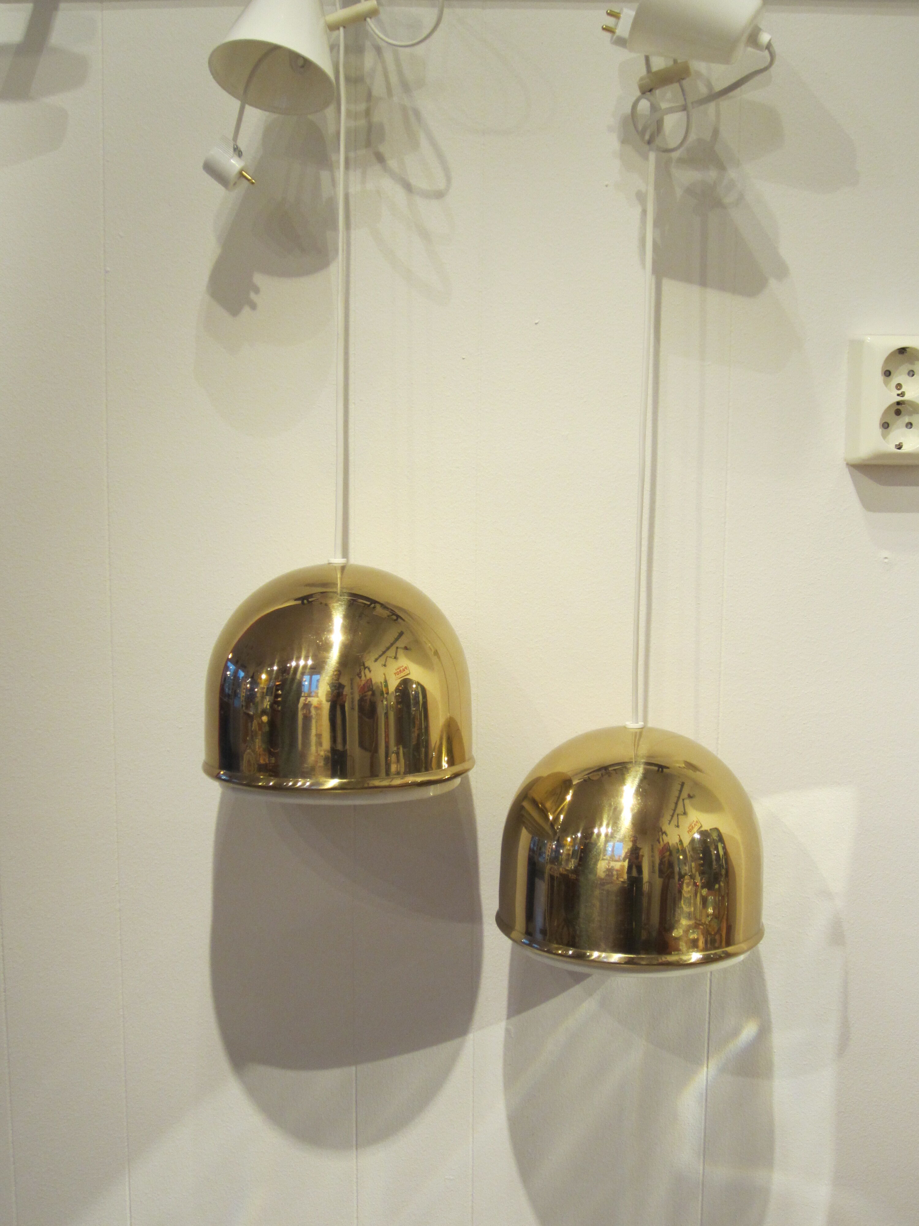 Paire de suspensions scandinaves par Eje Ahlgrens pour Bergboms