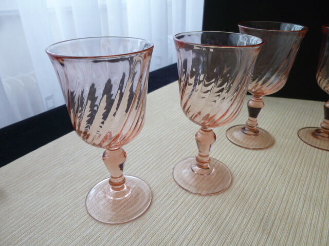 Set of 6 glasses with aperitif or white wine Luminarc Model Rosaline