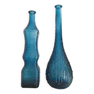Empoli turquoise genie bottles