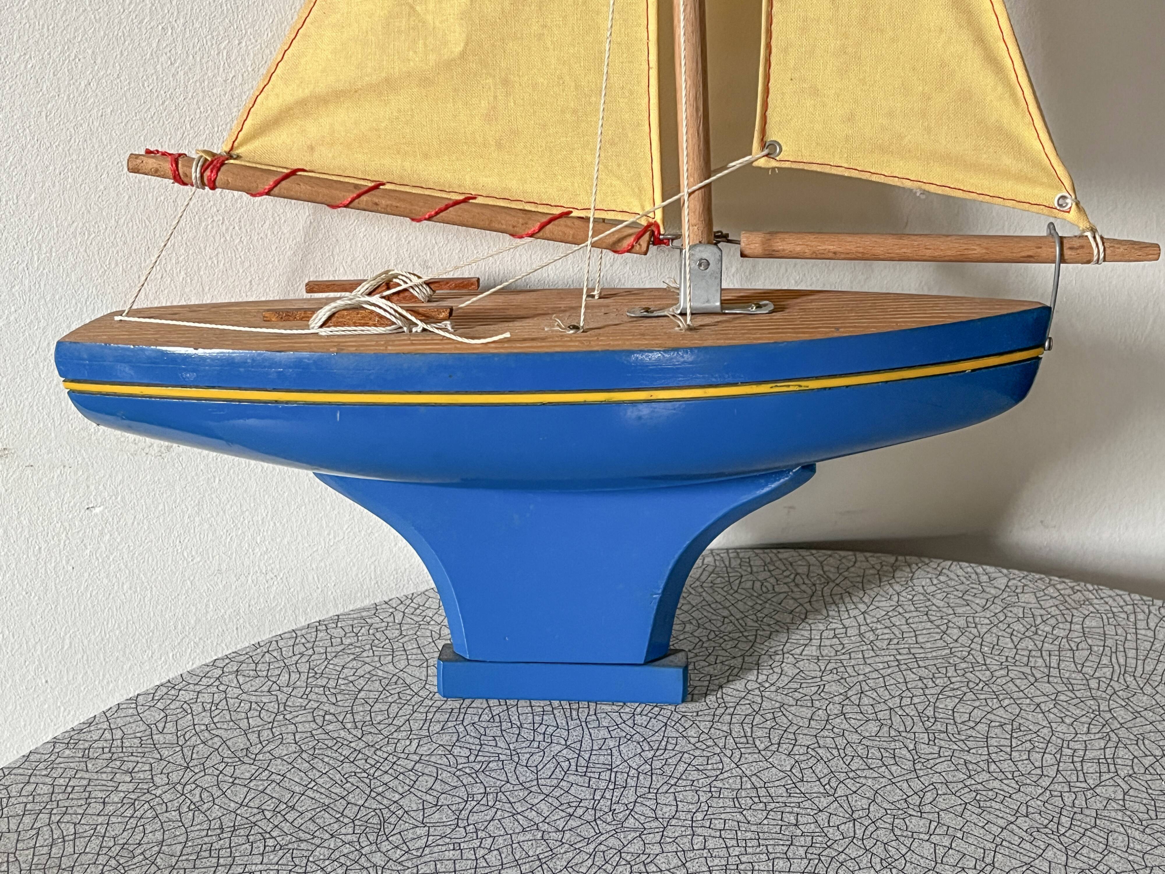 Tirot 400 basin sailboat, vintage toy