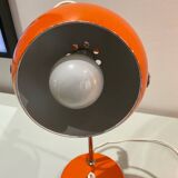 Orange eyeball table lamp