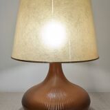 XL living room lamp in glazed ceramic, 70s-80s