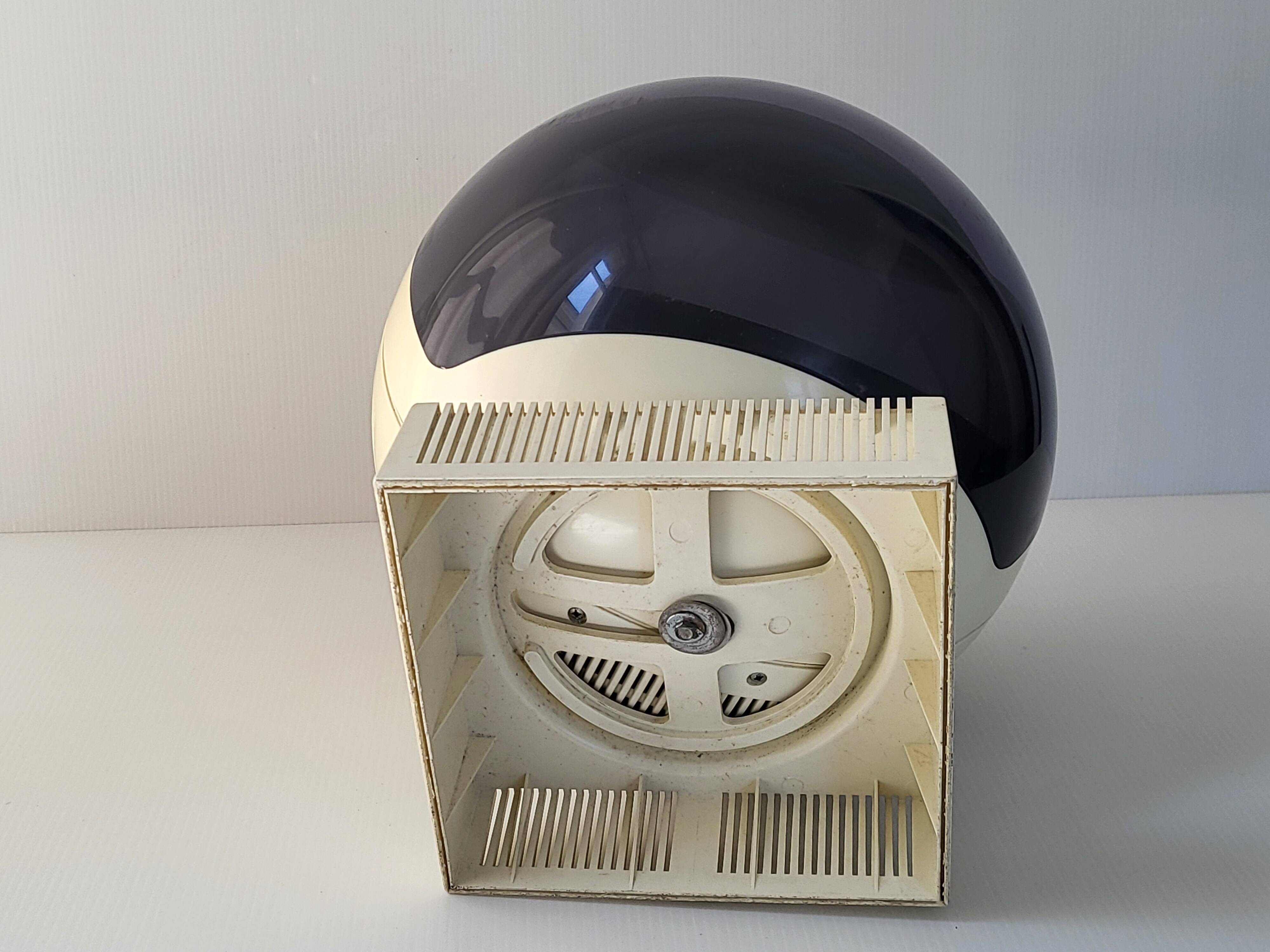 Vintage television JVC NIVICO Videosphere 1970 space age