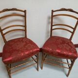 Pair of golden chairs