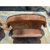 5 cast iron planters from 1900: Charleville - Mézières