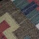 Greta Kruse Mid-Century Wool Kilim 102x264cm, Signed