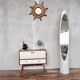Mini sideboard TV cabinet end of Scandinavian vintage sofa