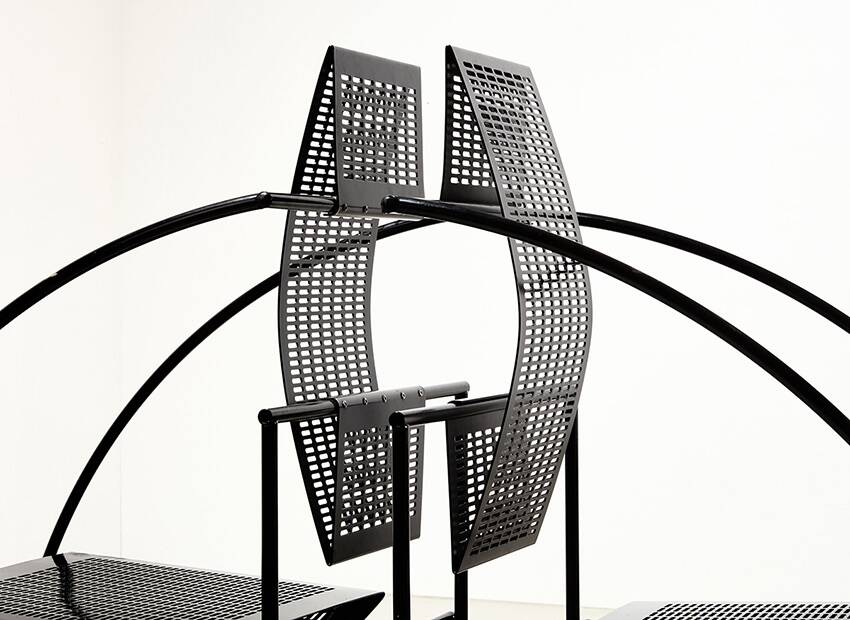 Mario Botta Pair of Quinta Chairs for Alias Italy 1986