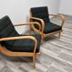 Paire de fauteuils par K. Kozelka & A. Kropacek