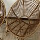 Vintage rattan shell chairs