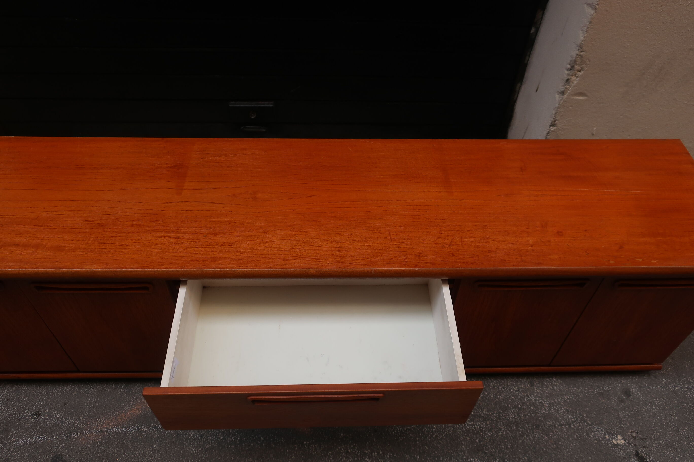 Sideboard of the 1970s in teak