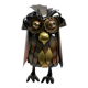 Decorative Metal Owl Curtis Gere style