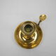 Old brass candle holder old french brass candle holder