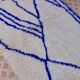 Petit tapis berbère fait main traditionnelle 100/200 cm