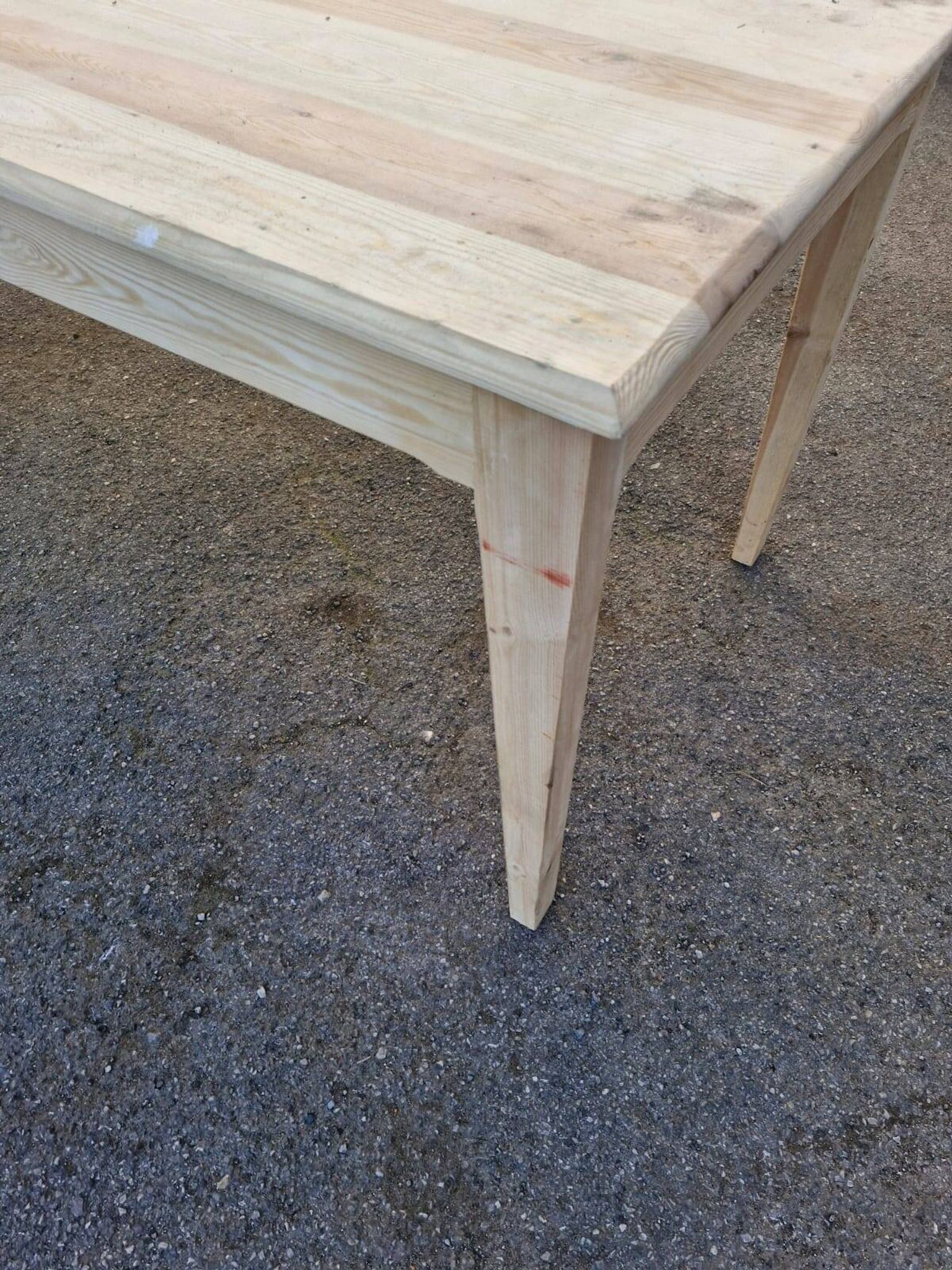 Table en sapin