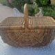 Wicker picnic basket