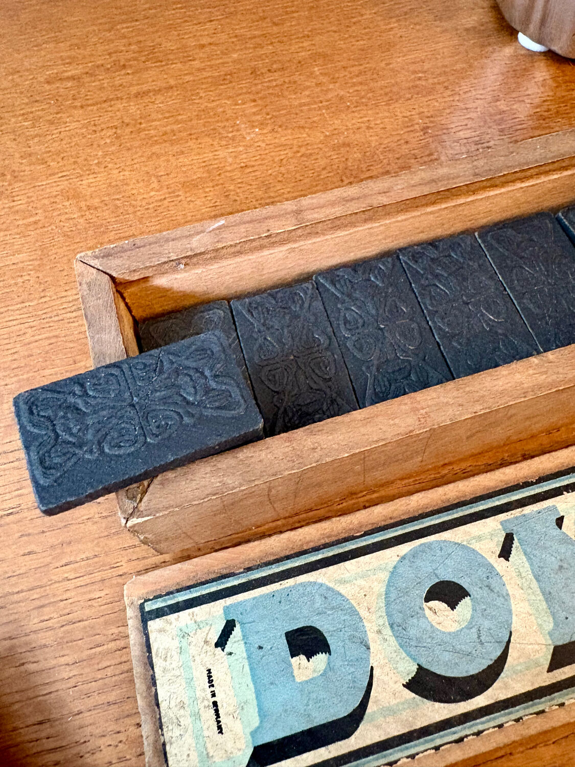 Domino game in its box Made in Germany 1930