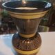 Faience vase from Quimper signed HB Quimper