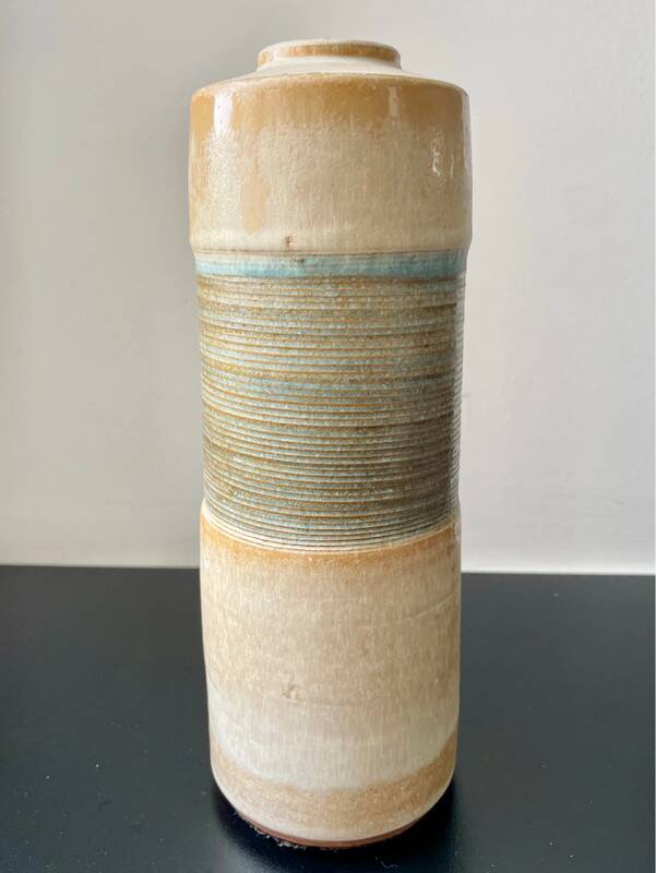 Vintage 80s Handmade Vase