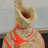 Ceramic vase from Vallauris, 70's