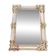 Large decorative mirror with a relief design of roses and flowers – Romantic style
